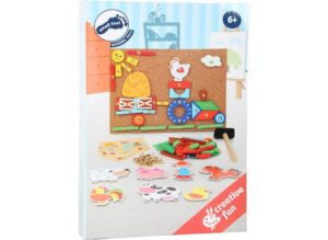 Legler Spiel small foot 10228 - Hämmerchenspiel Bauernhof