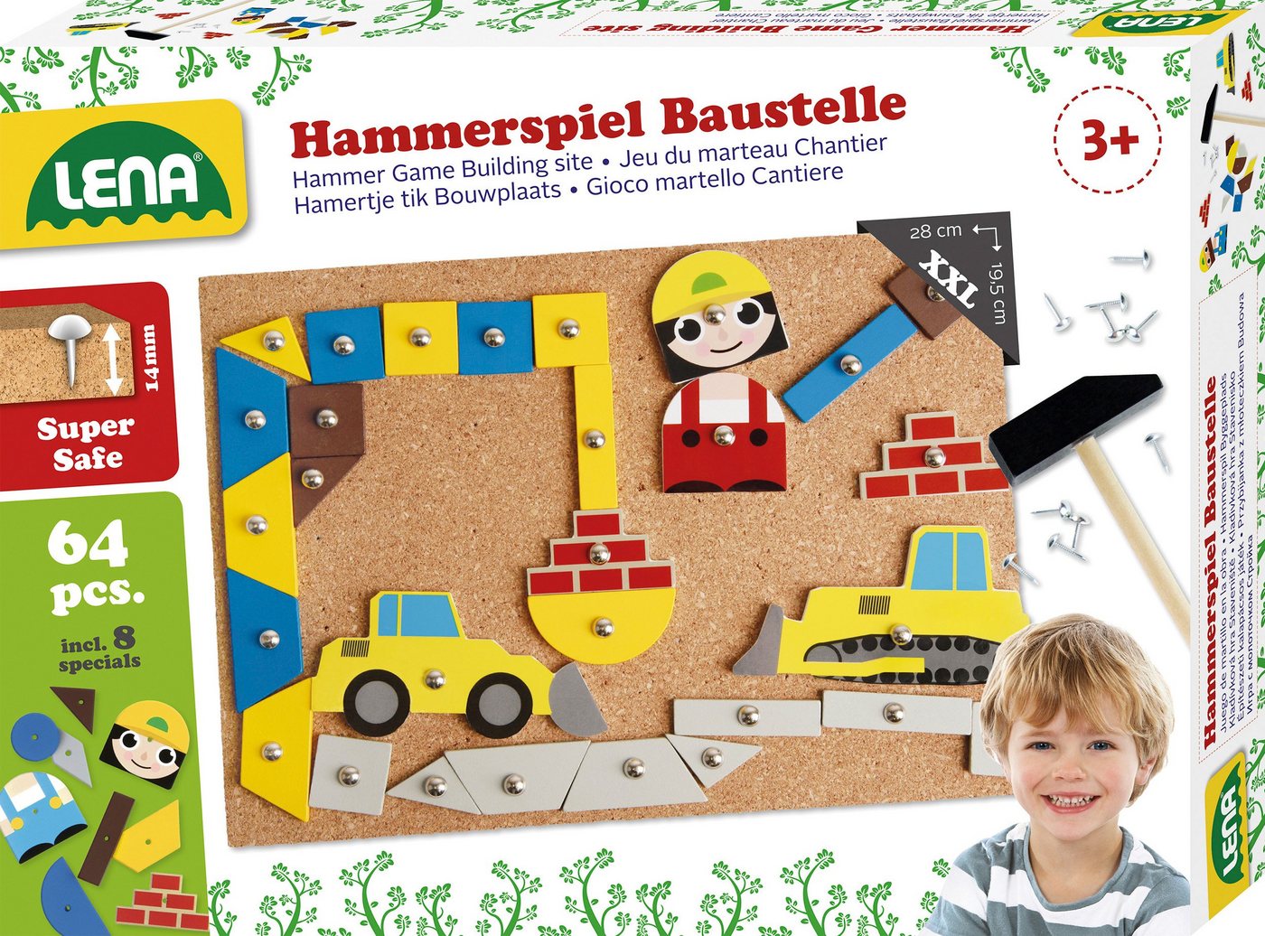 Lena® Spiel Hammerspiel Baustelle