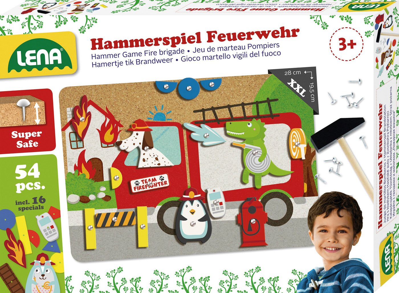 Lena® Spiel Hammerspiel Feuerwehr