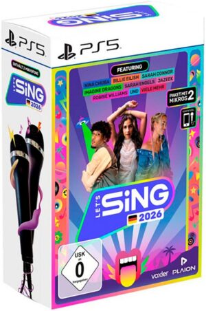 Let’s Sing 2026 German Version (2 Mics) PlayStation 5