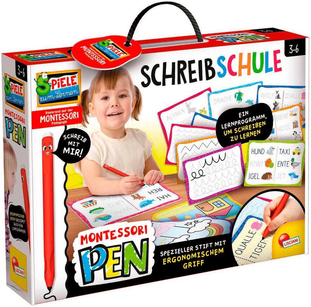 Lisciani Spiel Montessori - Pen-Schreibschule