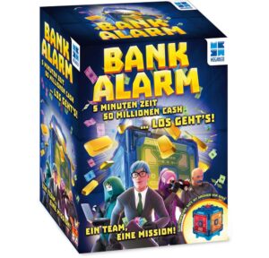 MEGABLEU Spiel Bank Alarm - Das Brettspiel gegen die Zeit