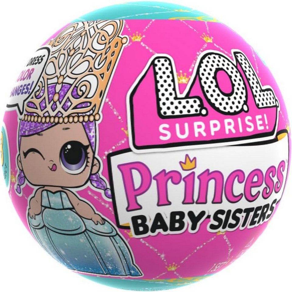 MGA ENTERTAINMENT Spiel LOL Surprise Princess Baby Sisters - Sortiert