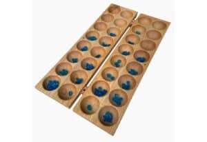 Madera Spielzeuge Spielesammlung Hus/Bao mit 80 Glassteinche