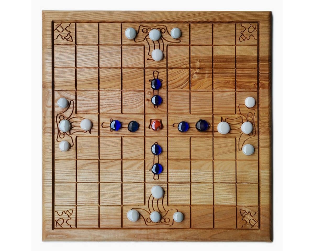 Madera Spielzeuge Spielesammlung Tablut Eschenholz