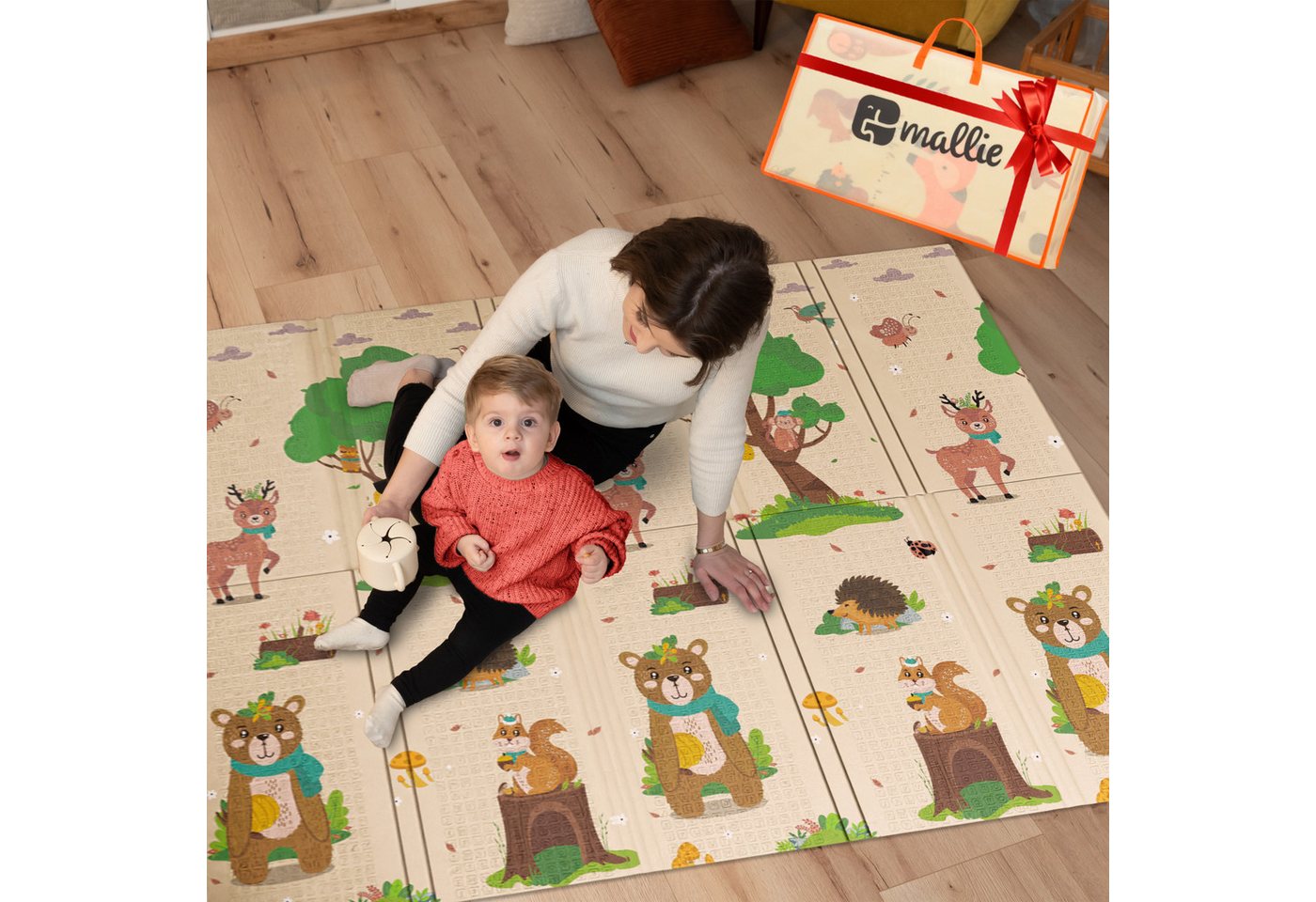 Mallie Spielmatte für Babys und Kinder