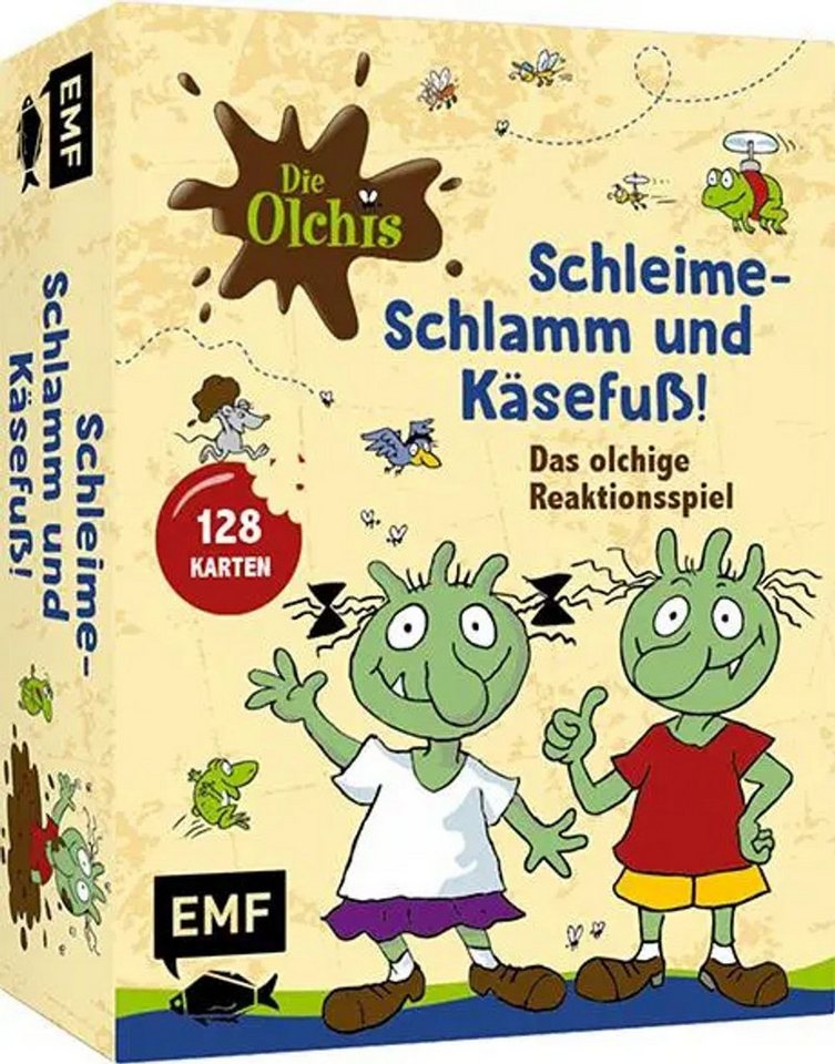 Michael Fischer Spiel Kartenspiel: Die Olchis. Schleime-Schlamm und Käsefuß!