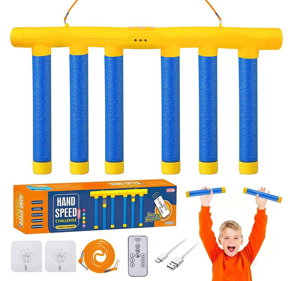 Minicloss Spiel Reflex-Fallstäbe-Challenge-Spiel