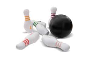 Ocean5 Spiel XXL Bowling-Spiel Aufblasbares Kegeln-Set