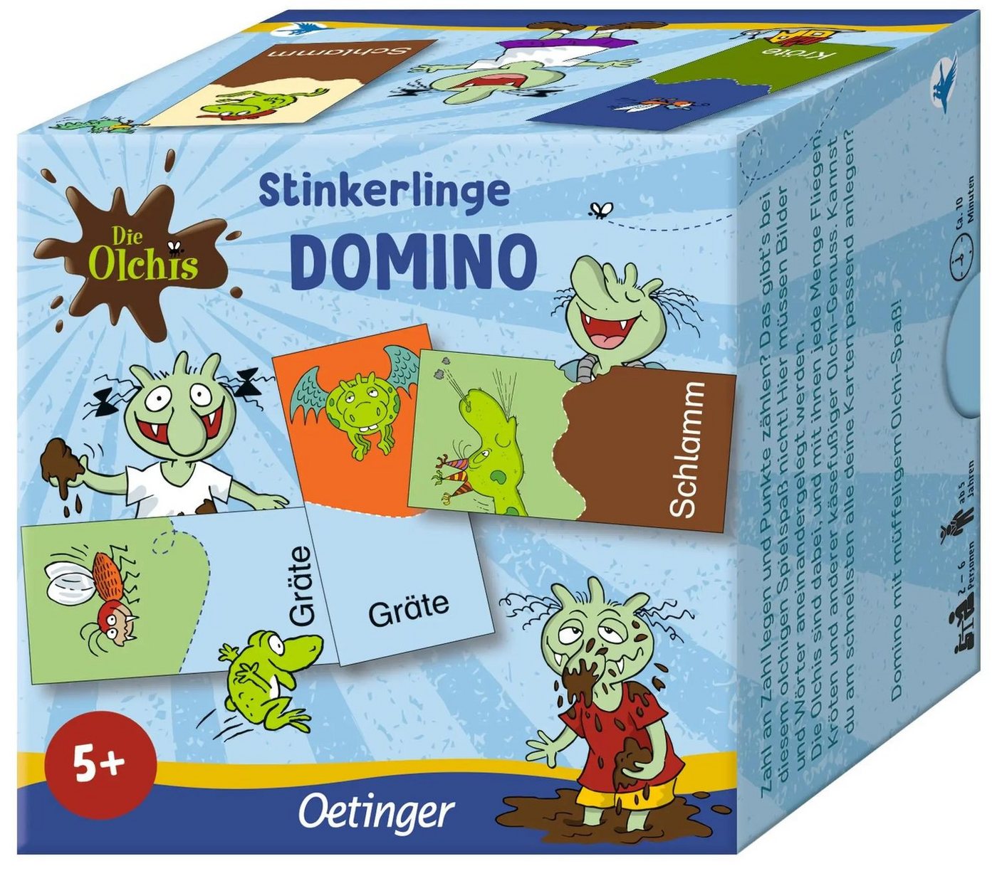 Oetinger Spiel Die Olchis. Krötiges Stinkerlinge Domino