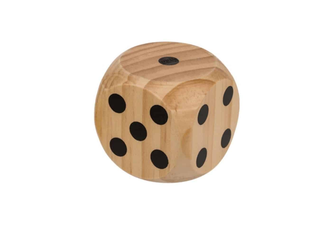 Out of the Blue Spiel XXL Würfel aus Holz