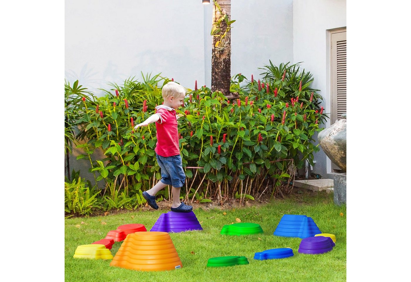 Outsunny Stapelspielzeug stapelbar