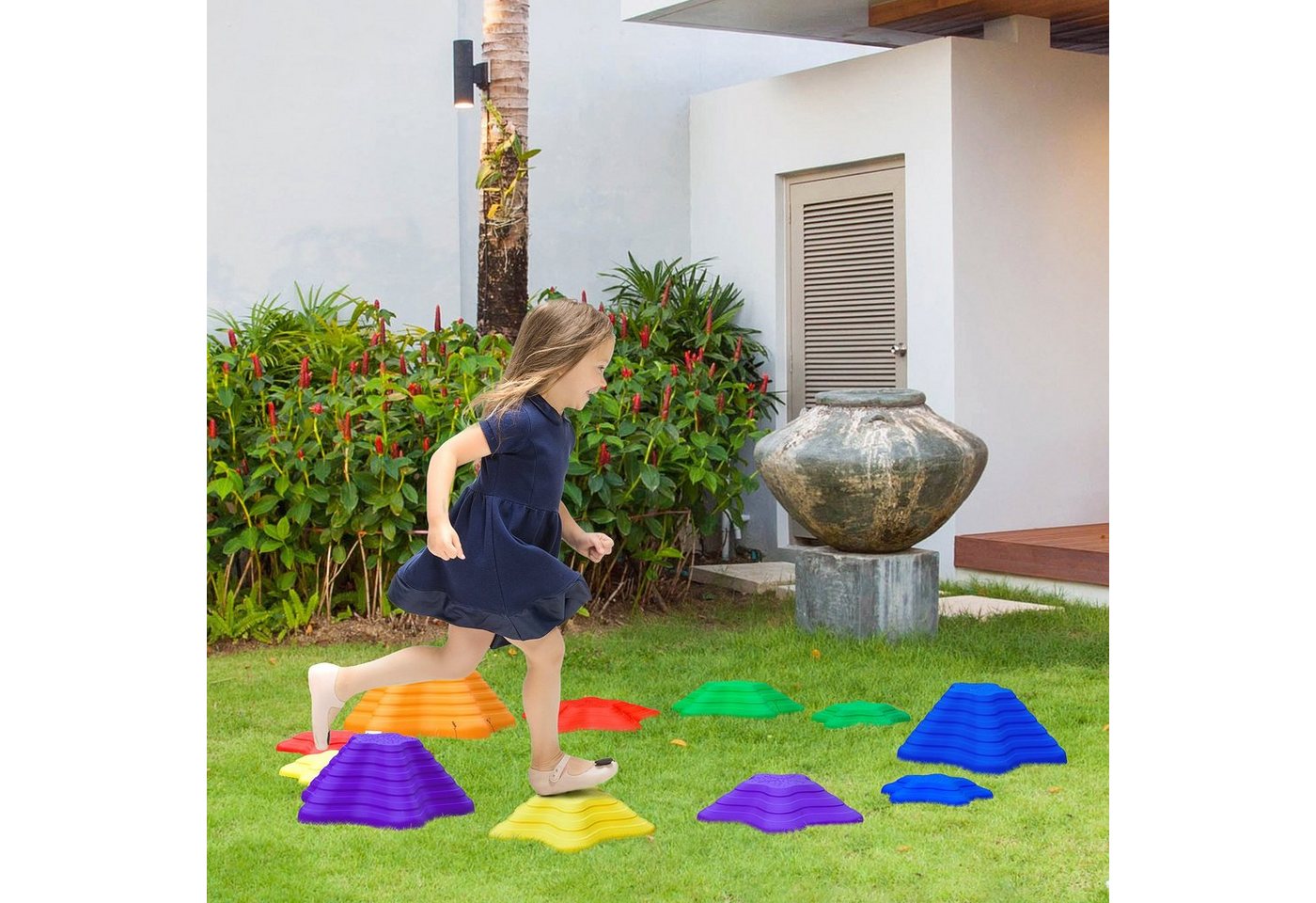 Outsunny Stapelspielzeug stapelbar