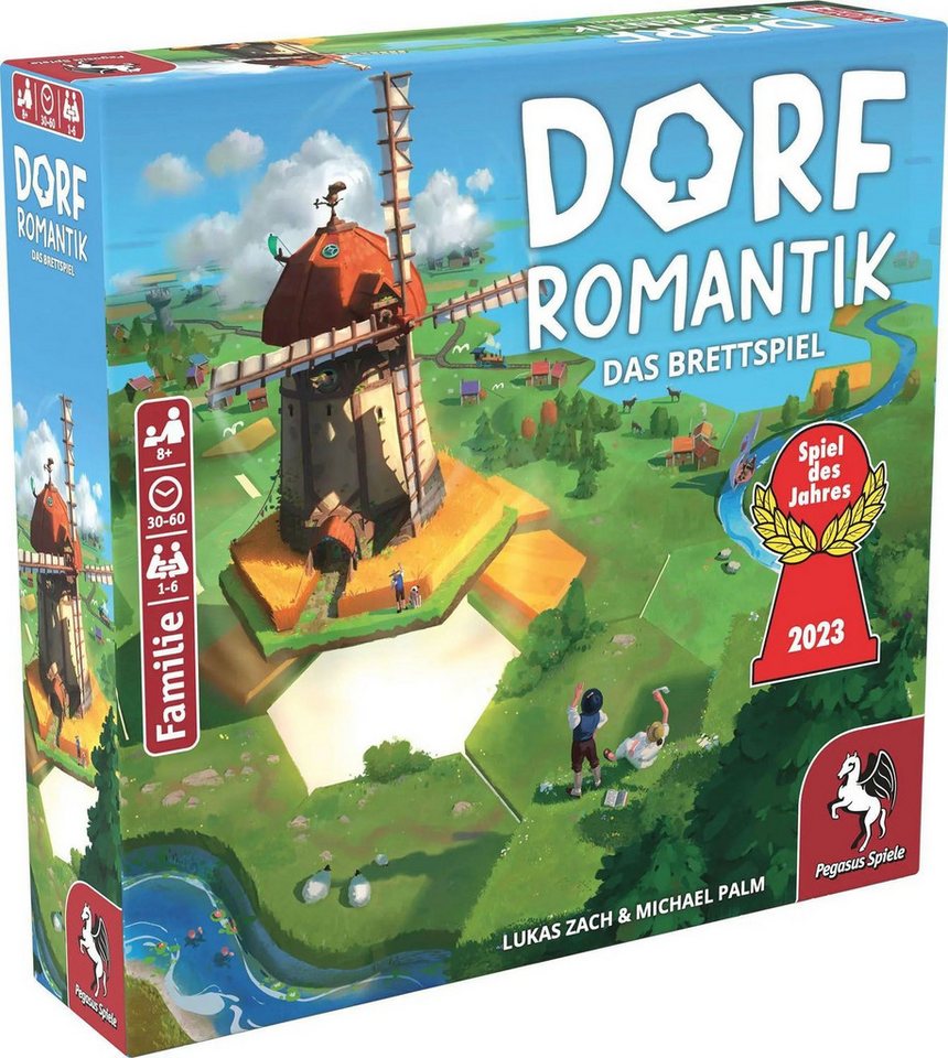 Pegasus Spiele Spiel Dorfromantik - Das Brettspiel *Spiel des Jahres 2023*