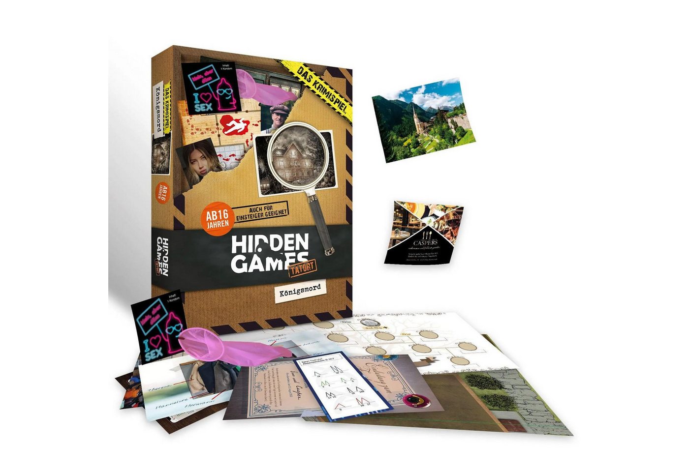Pegasus Spiele Spiel Hidden Games Tatort: Königsmord
