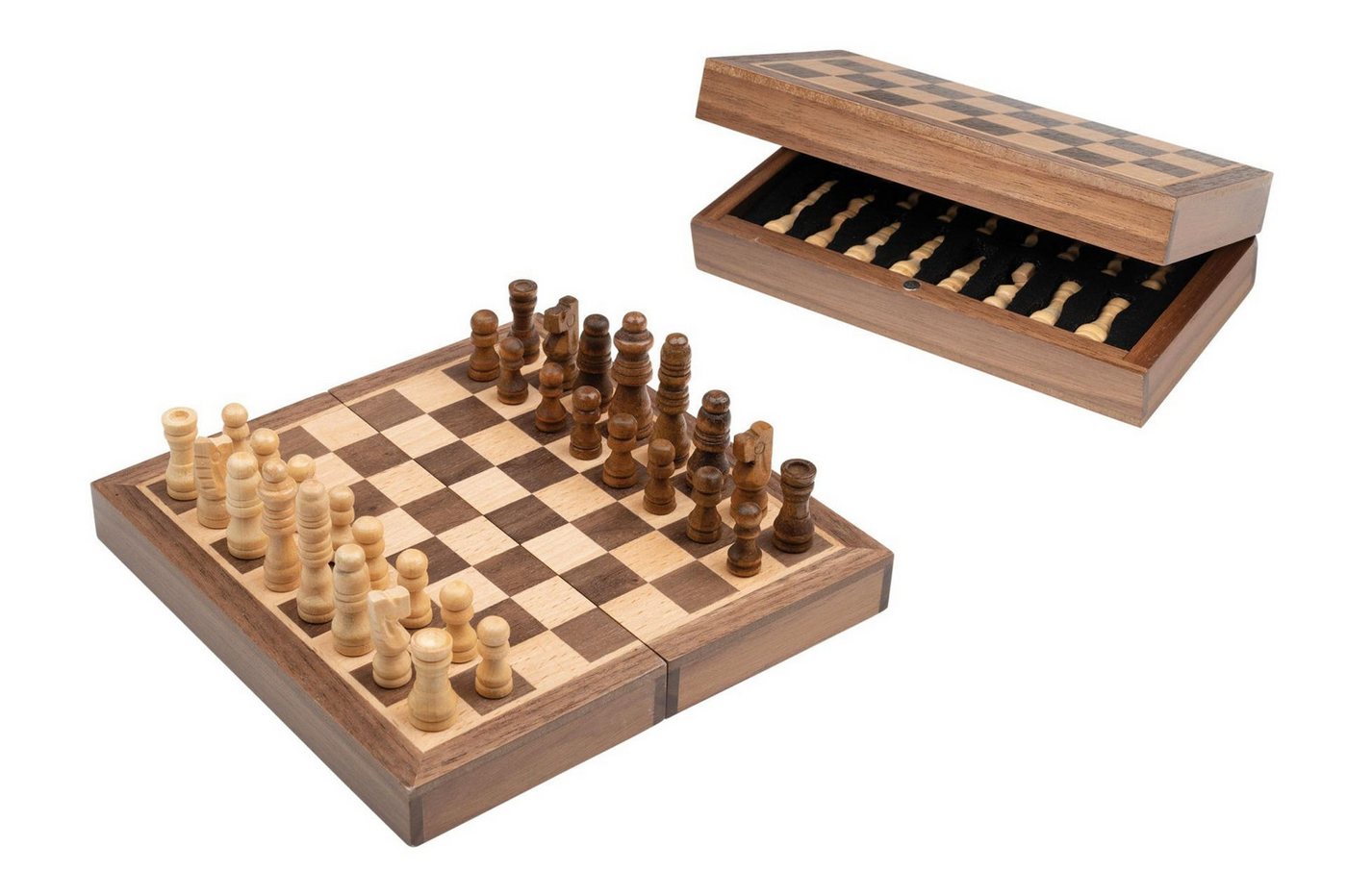 Philos Spiel Philos 2760 - Schachkassette mit Schachfiguren