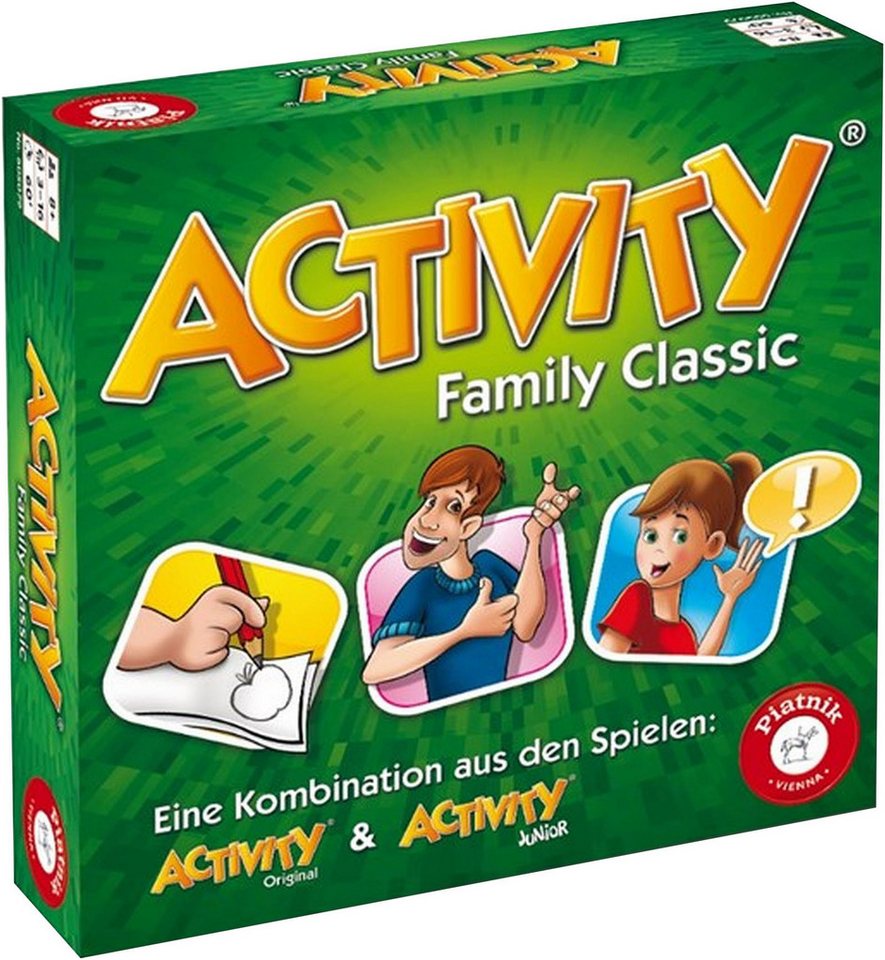 Piatnik Spiel Activity Family Classic - Original und Junior
