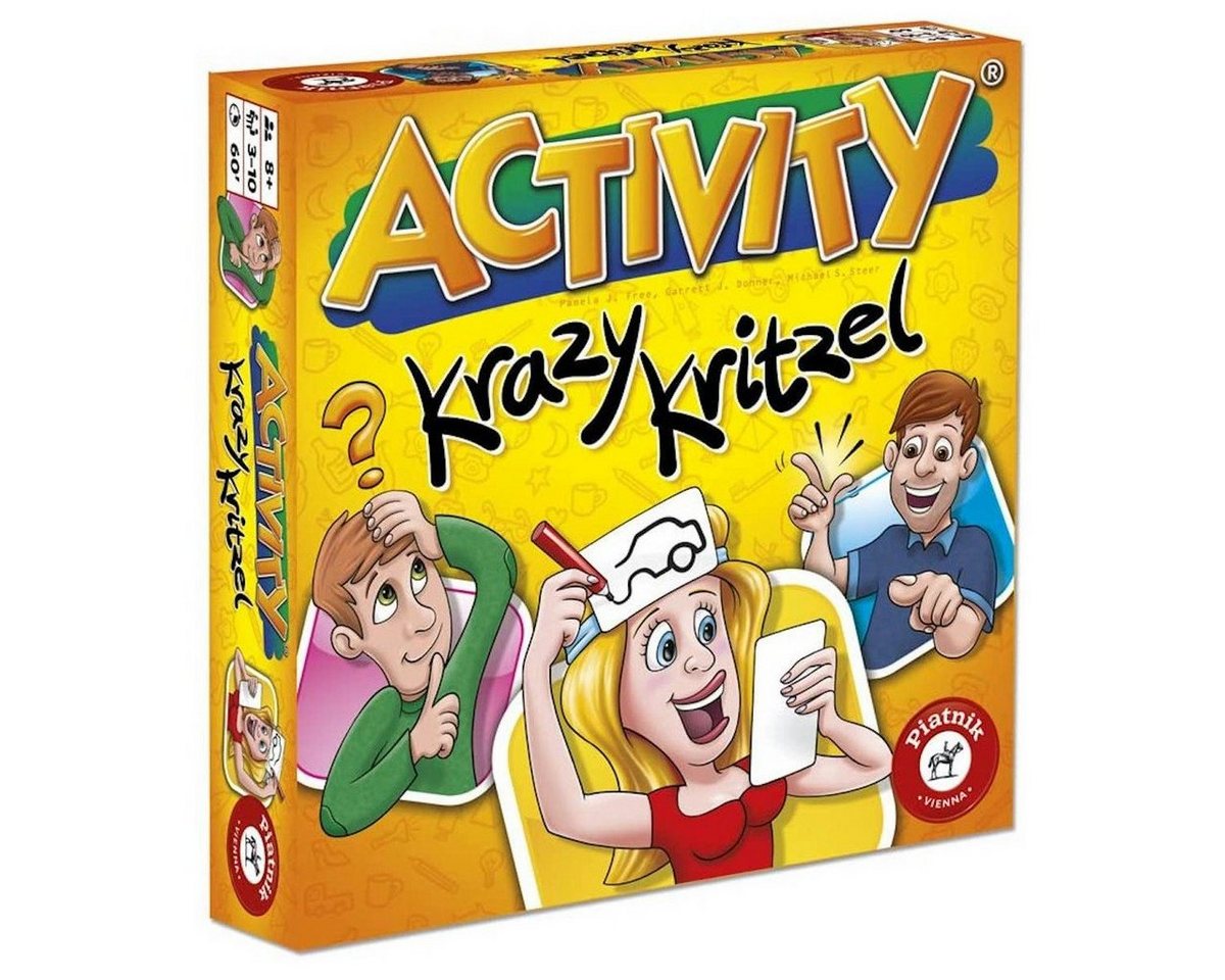 Piatnik Spiel Activity - Krazy Kritzel