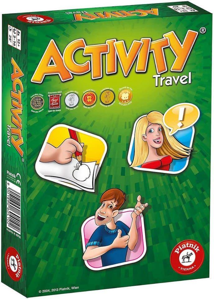 Piatnik Spiel Activity Travel Reisespiel