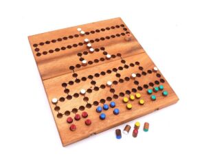 ROMBOL Denkspiele Spiel Barrikade - lustiges Würfelspiel für die ganze Familie