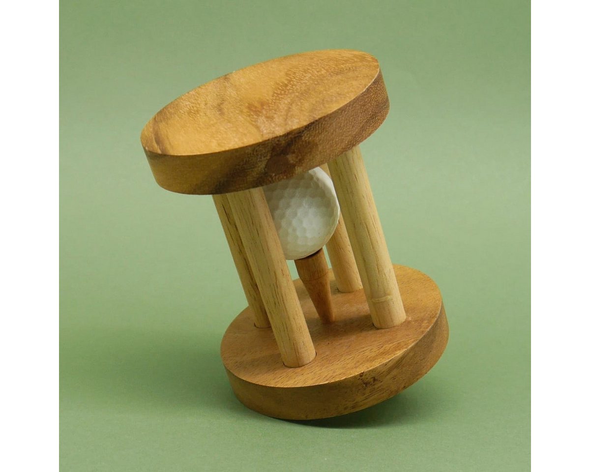 ROMBOL Denkspiele Spiel GOLFBALL PUZZLE - kreatives Golfer-Geschenk