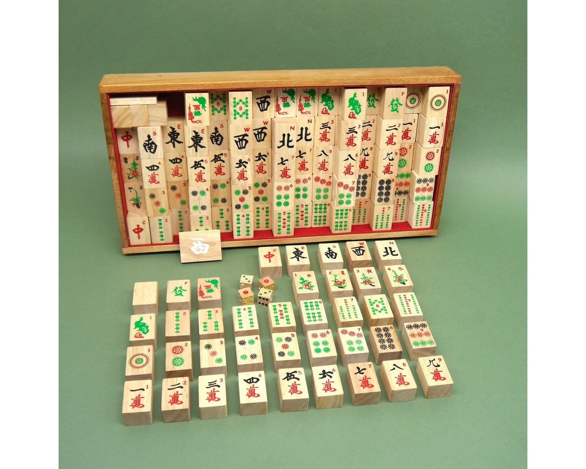 ROMBOL Denkspiele Spiel MAHJONG - chinesisches Gesellschaftsspiel