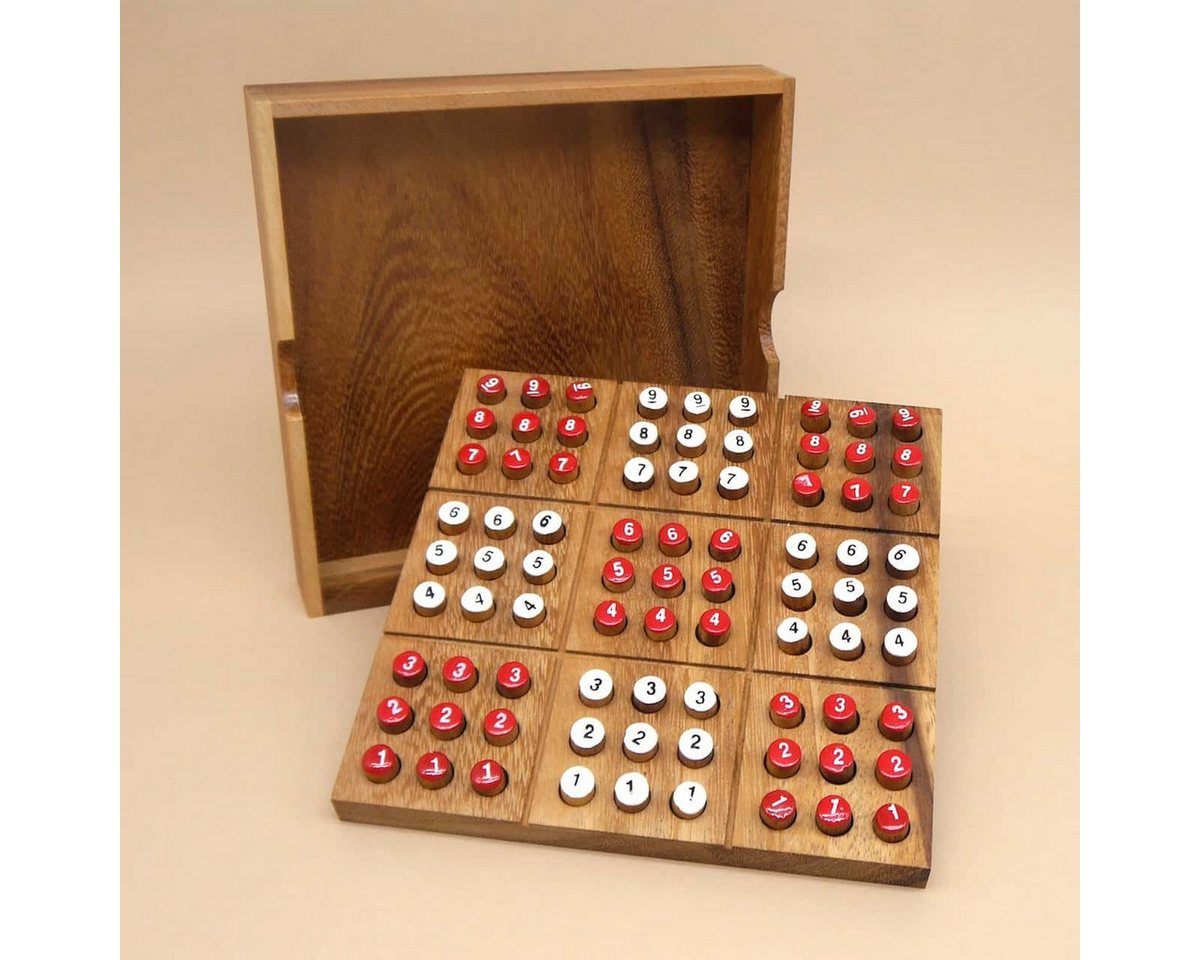 ROMBOL Denkspiele Spiel SUDOKU - Zahlenrätsel als Brettspiel