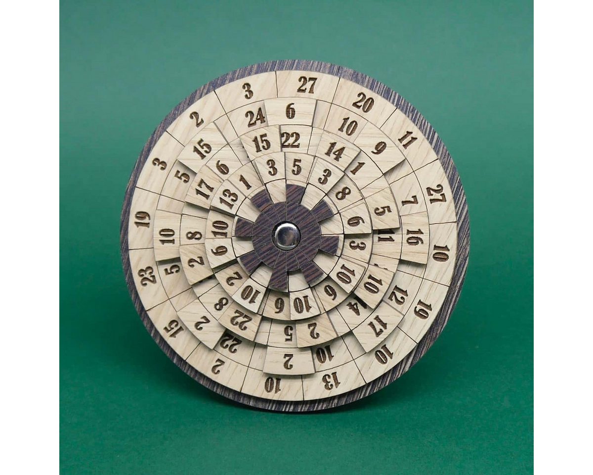 ROMBOL Denkspiele Spiel THALES - mathematisches Dreh-Puzzle