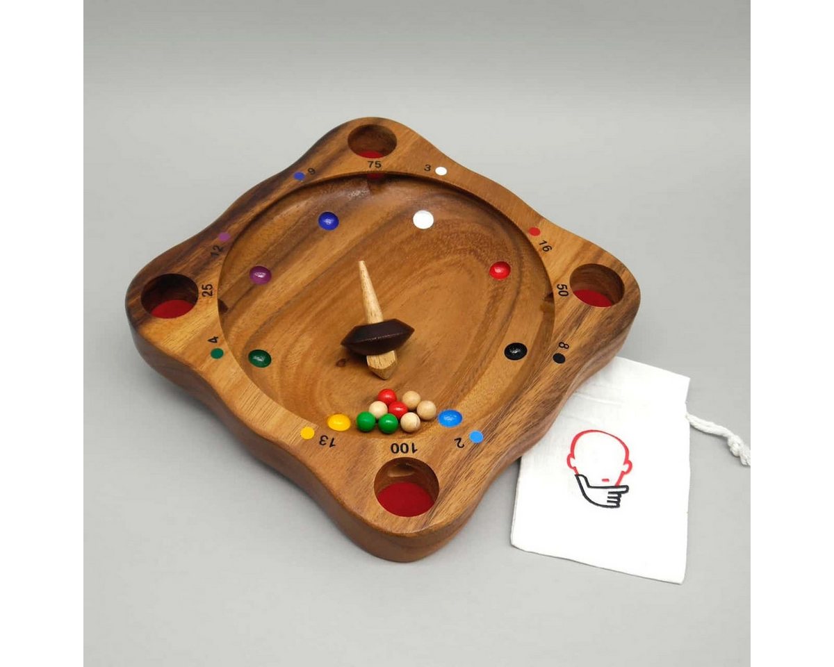 ROMBOL Denkspiele Spiel TIROLER ROULETTE - rasantes Kugelspiel