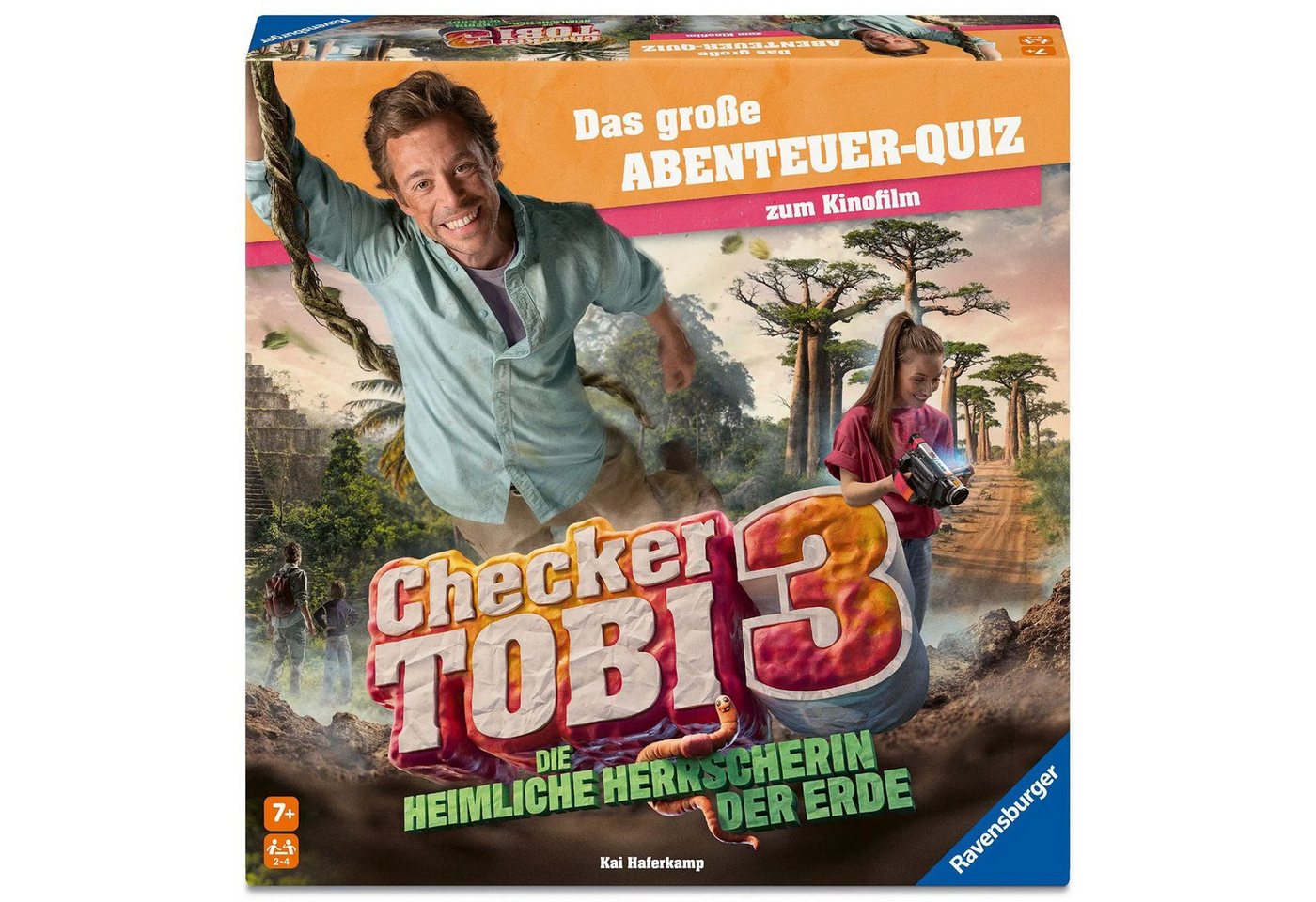 Ravensburger Spiel Checker Tobi - Das große Abenteuer-Quiz - Kinderspiel ab 7 Jahre