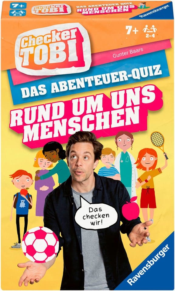 Ravensburger Spiel Checker Tobi: Rund um uns Menschen