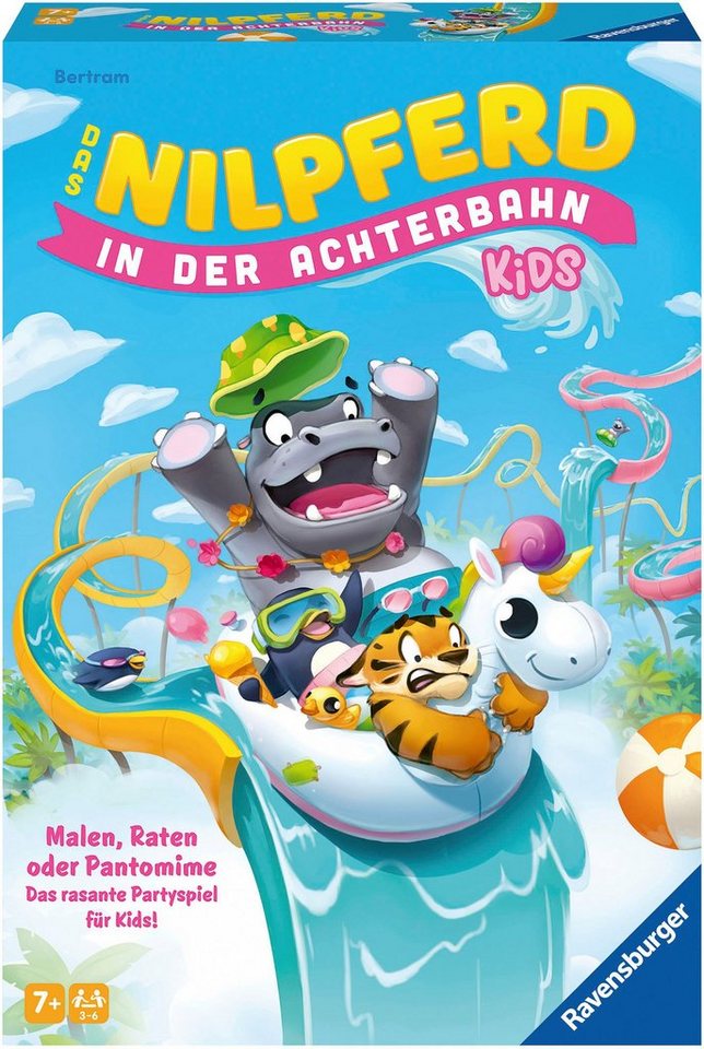 Ravensburger Spiel Das Nilpferd in der Achterbahn - Kids
