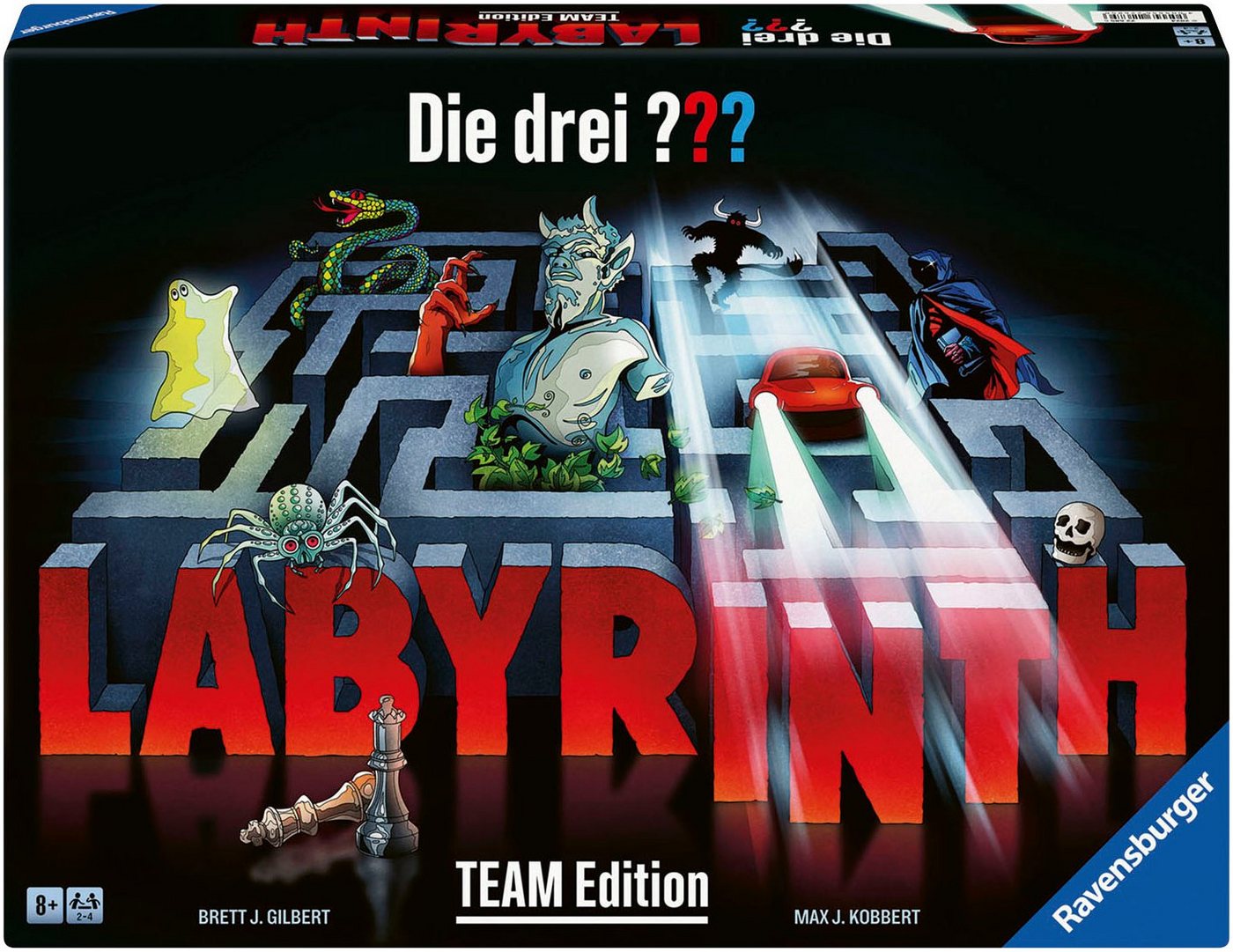 Ravensburger Spiel Die drei ??? Labyrinth - Team Edition