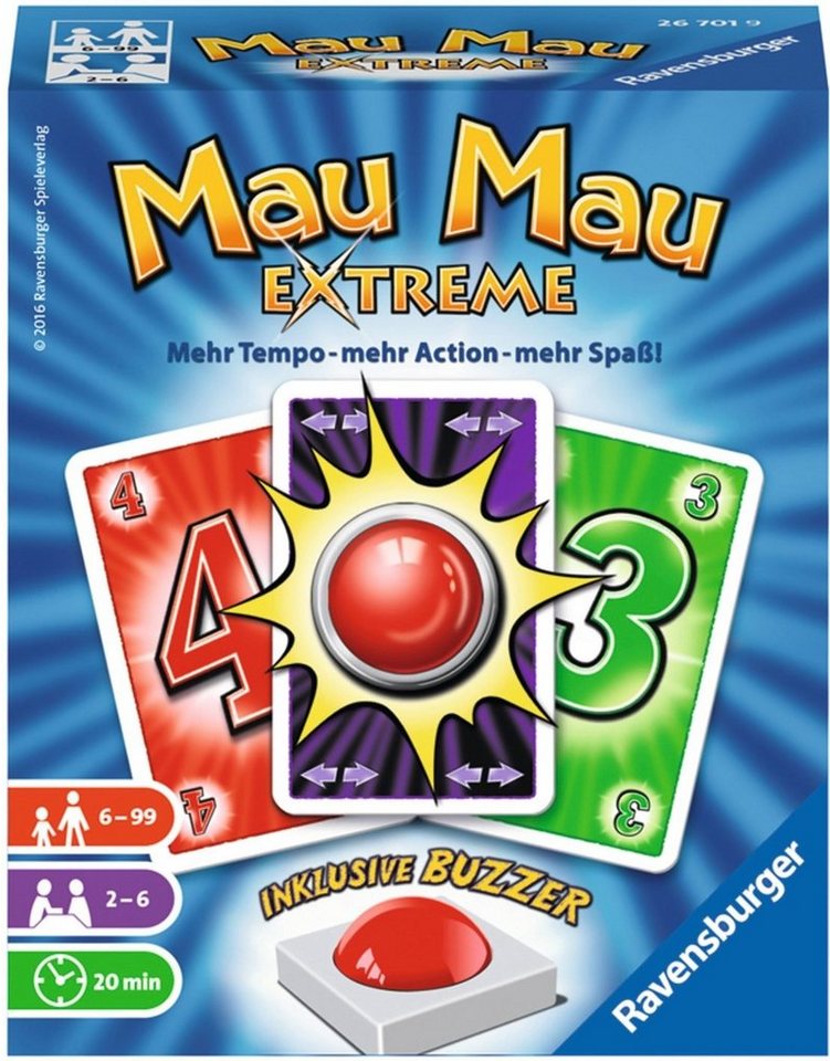 Ravensburger Spiel Mau Mau Extreme