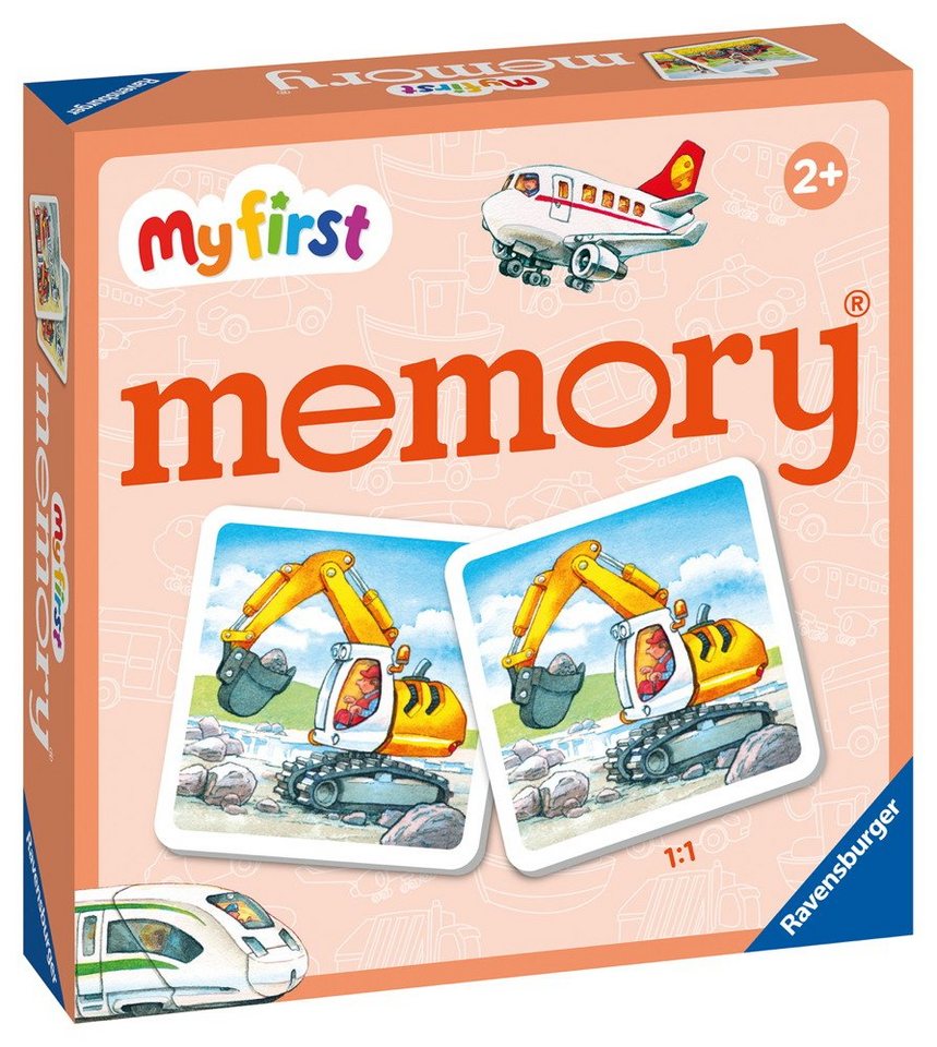 Ravensburger Spiel My first memory Fahrzeuge 20878