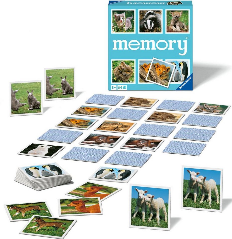 Ravensburger Spiel memory® Tierkinder