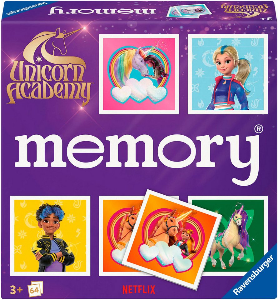 Ravensburger Spiel memory® Unicorn Academy