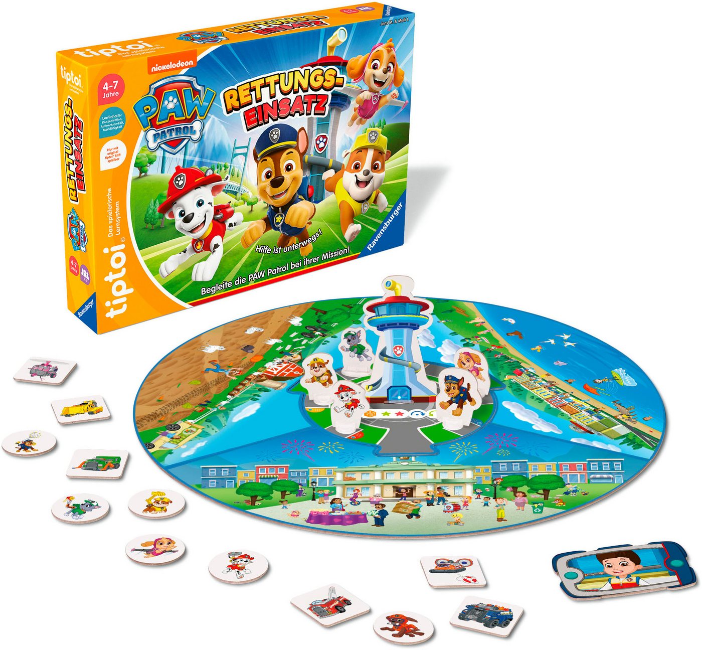 Ravensburger Spiel tiptoi® PAW Patrol Rettungseinsatz