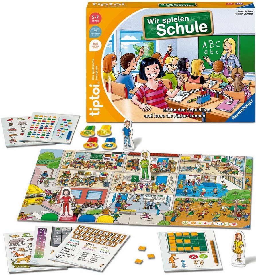 Ravensburger Spiel tiptoi® Wir spielen Schule