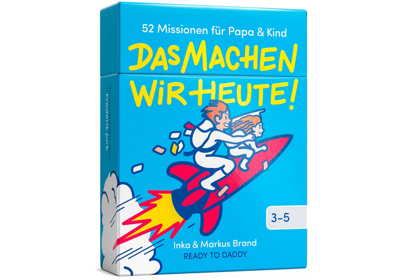 Ready to Daddy Spiel DAS MACHEN WIR HEUTE! 52 Missionen für Papa & Kind (3-5 Jahre)