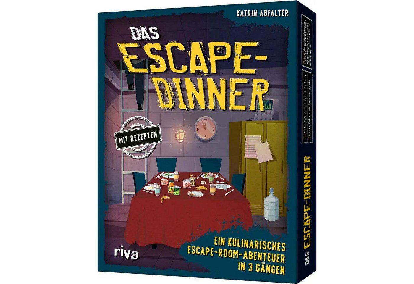 Riva Spiel Das Escape-Dinner - Ein kulinarisches Escape-Room-Abenteuer in 3...