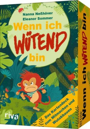 Riva Spiel Wenn ich wütend bin - Das Kartendeck zum Mitmachen und Wutabbauen