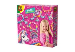 SES Creative Spiel SES Loom Einhorn Armbänder - 600 Gummis & Charms