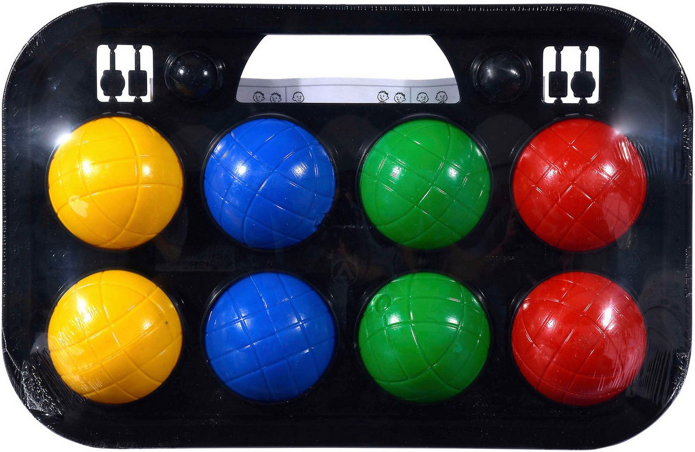 SIMBA Spiel Boccia Spiel Tragekorb