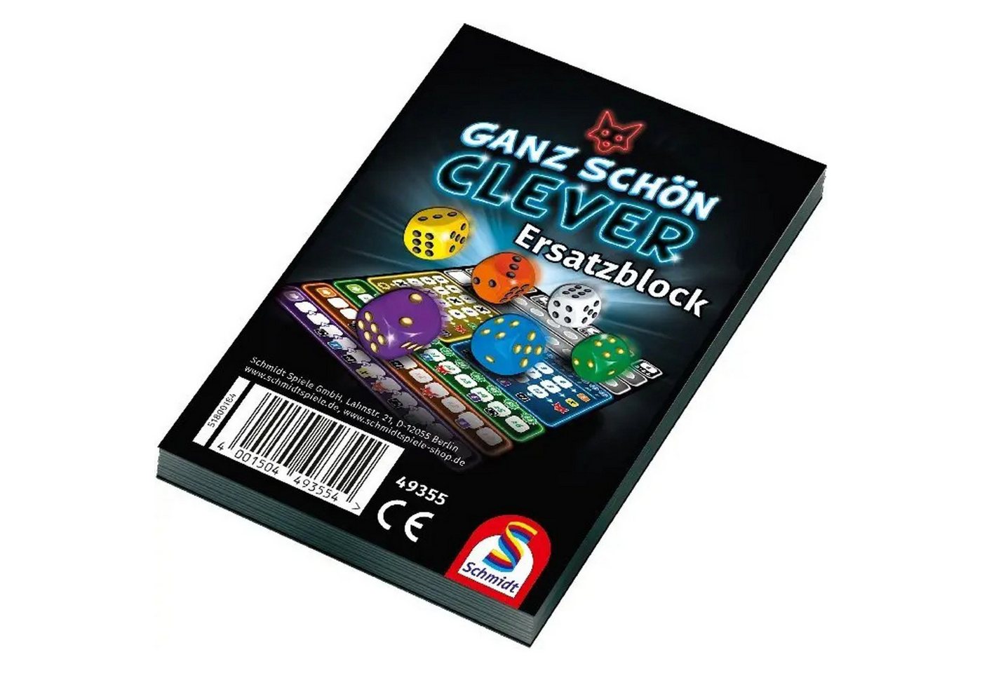 Schmidt Spiele Spiel Ganz schön clever! Einzelblock (Spiel-Zubehör)
