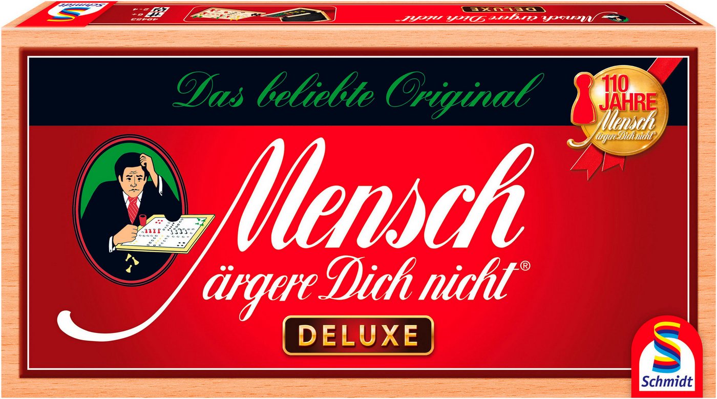 Schmidt Spiele Spiel Mensch ärgere Dich nicht - Deluxe