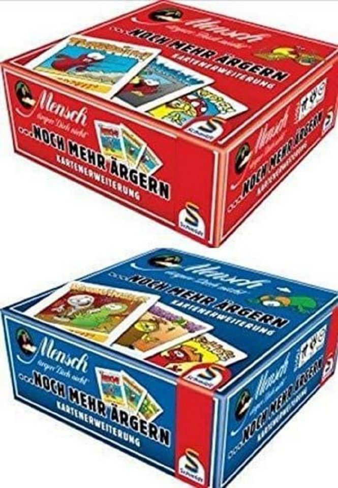Schmidt Spiele Spiel Mensch ärgere Dich nicht : noch mehr ärgern Kartenerweiterung