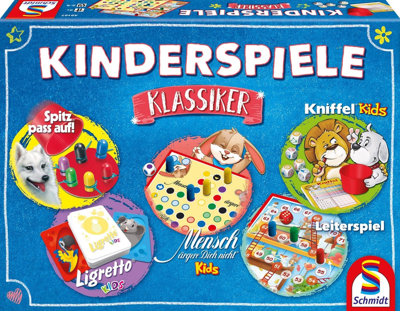 Schmidt Spiele Spielesammlung Kinderspiele Klassiker