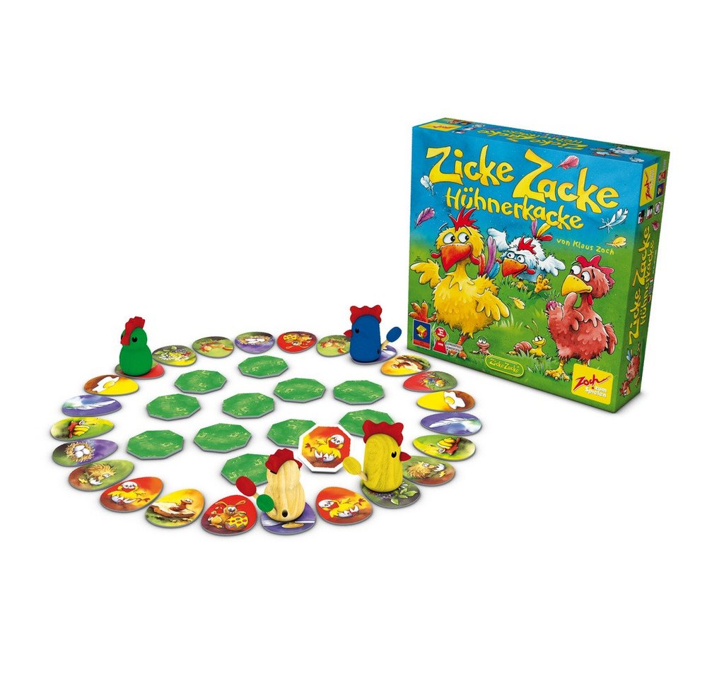 Simba Dickie Spiel Kinderspiel Zoch Zicke Zacke Hühnerkacke