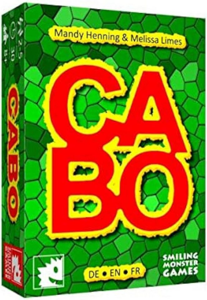 Smiling Monster Games Spiel CABO Kartenspiel - Gesellschaftsspiel für Kinder und Erwachsene!